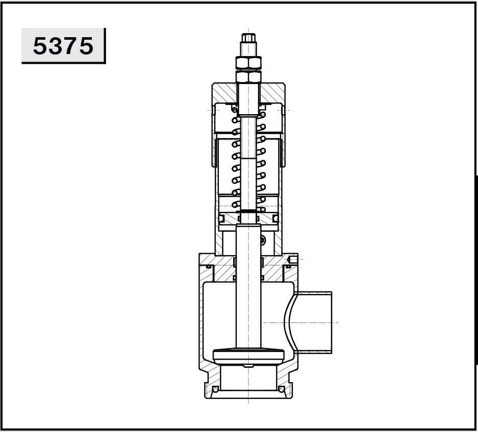 Ограничительный клапан угловой 90° NIOB FLUID 5375 р/с